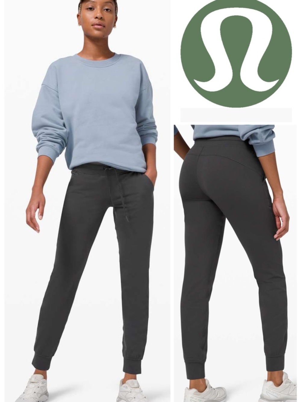 Lululemon Ready to Rulu 7/8 Jogger in
Graphite Grey